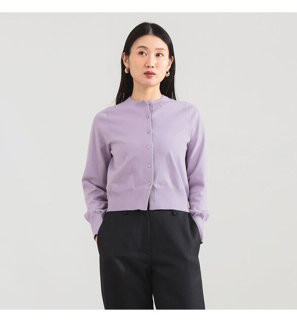 Demi-Luxe BEAMS 「16ゲージ クルーネックカーディガン」|ニット・セーター|