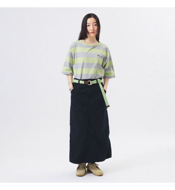 BEAMSBOY「【別注】LACOSTE / ボーダー Tシャツ」|Tシャツ・カットソー|