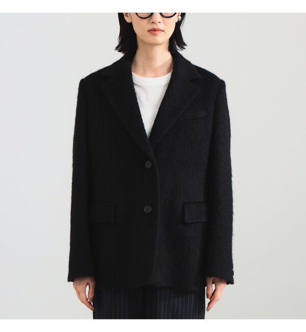 Demi-Luxe BEAMS 「モヘヤループ シャギー ジャケット」|ダッフルコート|