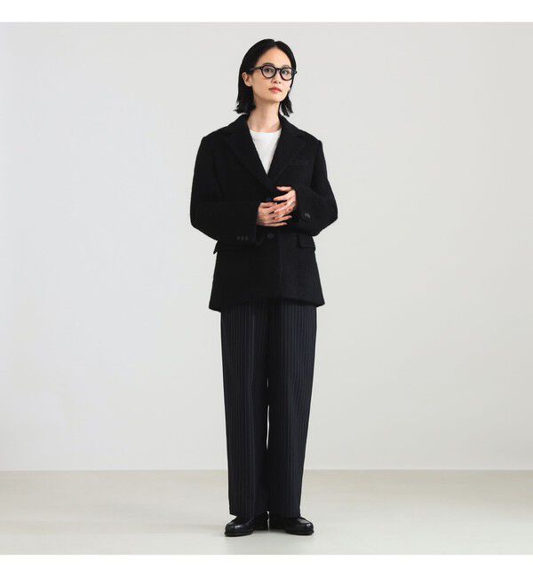 Demi-Luxe BEAMS 「モヘヤループ シャギー ジャケット」|ダッフルコート|