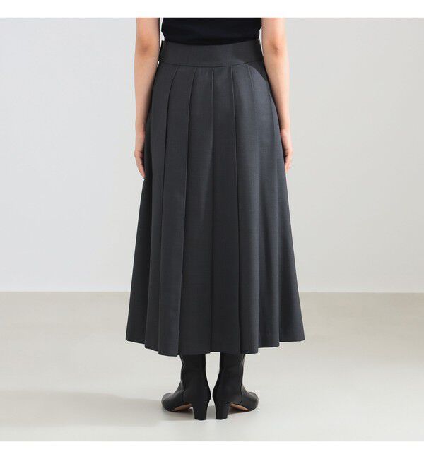 Demi-Luxe BEAMS 「アシンメトリー プリーツスカート」|スカート|