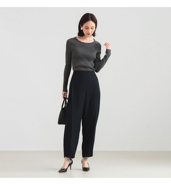 Demi-Luxe BEAMS 「ホールガーメント リブ プルオーバー」|ニット・セーター|