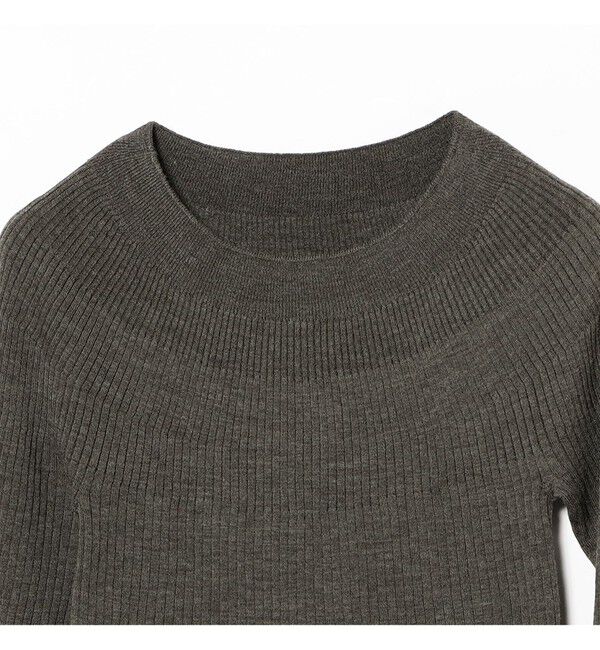 Demi-Luxe BEAMS 「ホールガーメント リブ プルオーバー」|ニット・セーター|