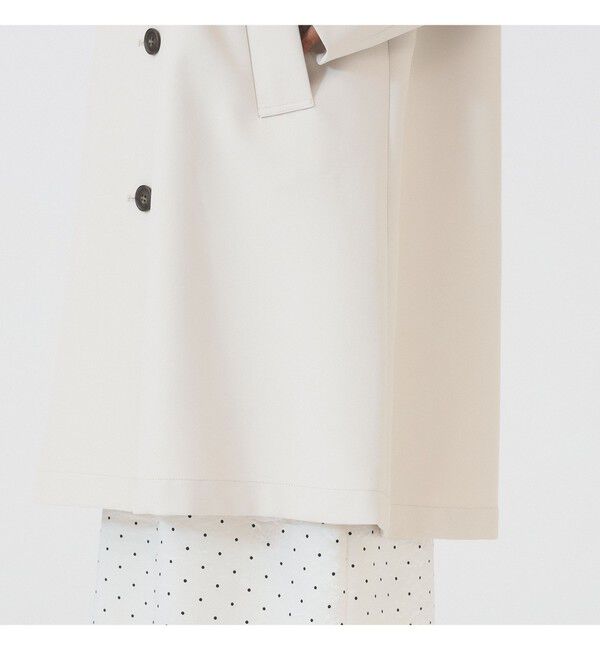 Ray BEAMS 「ダブルクロス ステンカラー コート」|ステンカラーコート|