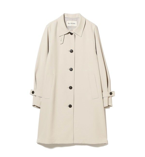 Ray BEAMS 「ダブルクロス ステンカラー コート」|ステンカラーコート|