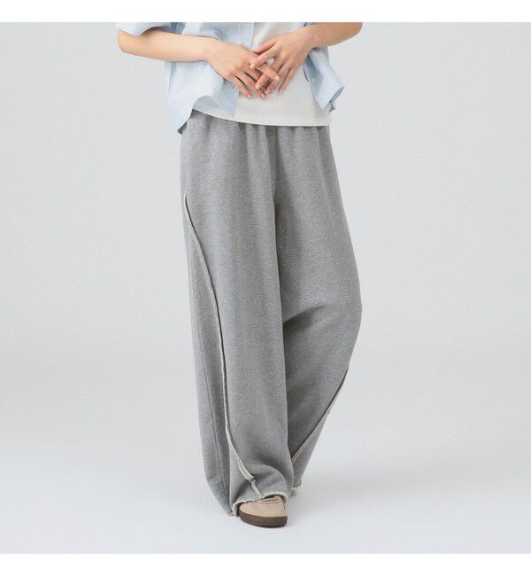Ray BEAMS 「キリカエライン スウェット パンツ」|その他|GREY