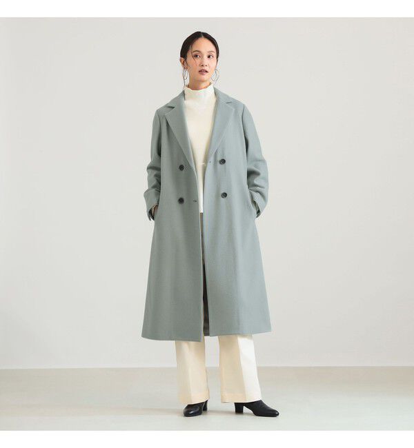 Demi-Luxe BEAMS 「ライトウール チェスターコート」|ダッフルコート|SAGE