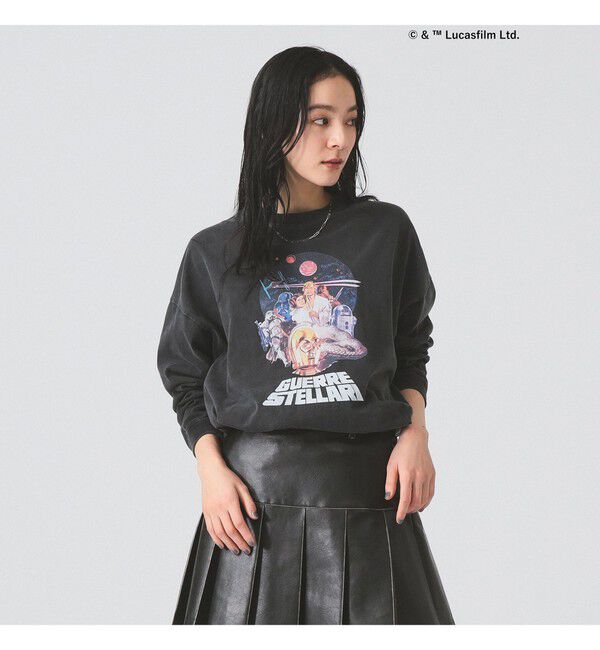 Ray BEAMS 「【別注】GOOD ROCK SPEED / STAR WARS / ロングスリーブ Tシャツ」|Tシャツ・カットソー|BLACK