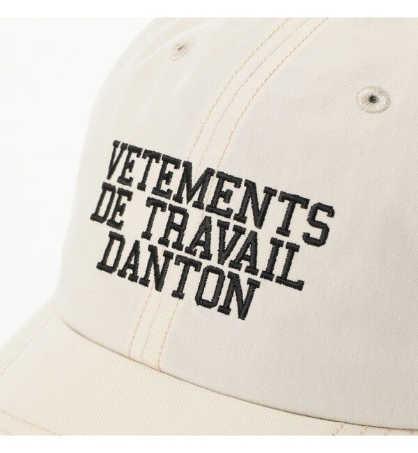 Ray BEAMS 「DANTON / 6パネル ロゴ キャップ」|キャップ・キャスケット|