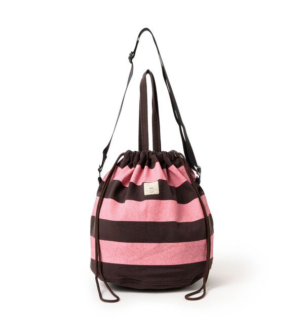 BEAMSBOY「【別注】N,P,E / ボーダー カットソー ペイシェントバッグ L」|その他|