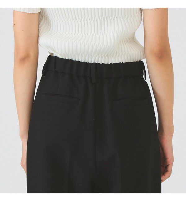 Ray BEAMS 「2タック ワイド パンツ | 新生活・通勤・通学・オフィスカジュアル・オンオフ兼用・セットアップ」|チノ|