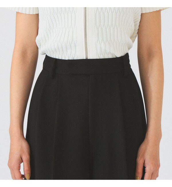 Ray BEAMS 「2タック ワイド パンツ | 新生活・通勤・通学・オフィスカジュアル・オンオフ兼用・セットアップ」|チノ|