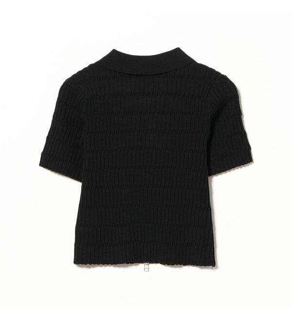 Ray BEAMS 「リブ ジップ ポロ カーディガン」|カーディガン|