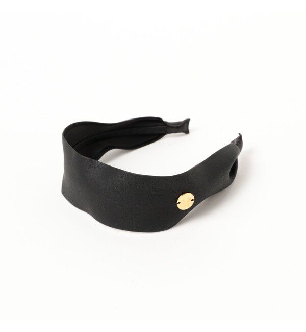 Demi-Luxe BEAMS 「TRESSE / ワイド レザー カチューシャ」|その他|