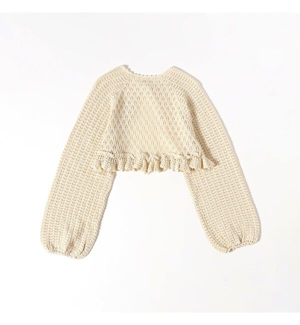 BEAMSBOY「レース ニット ボレロ」|ニット・セーター|