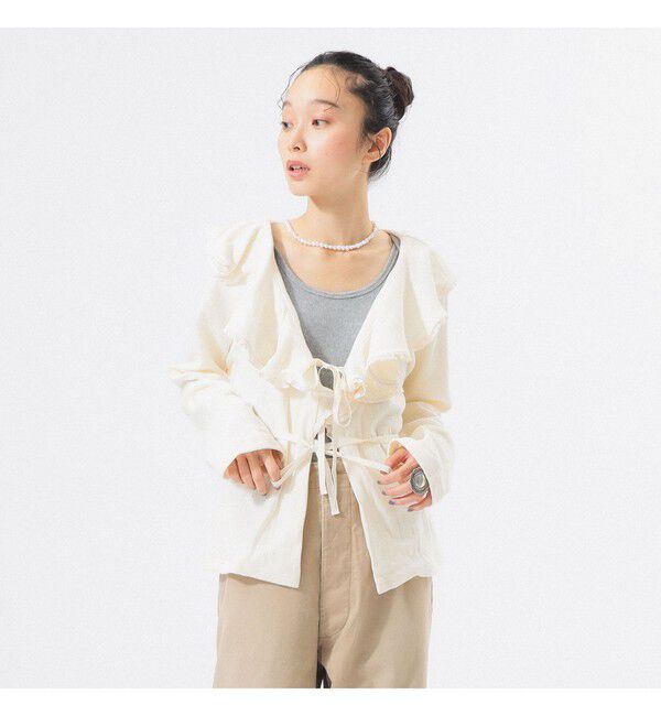 BEAMSBOY「ラッフル カーディガン」|Tシャツ・カットソー|