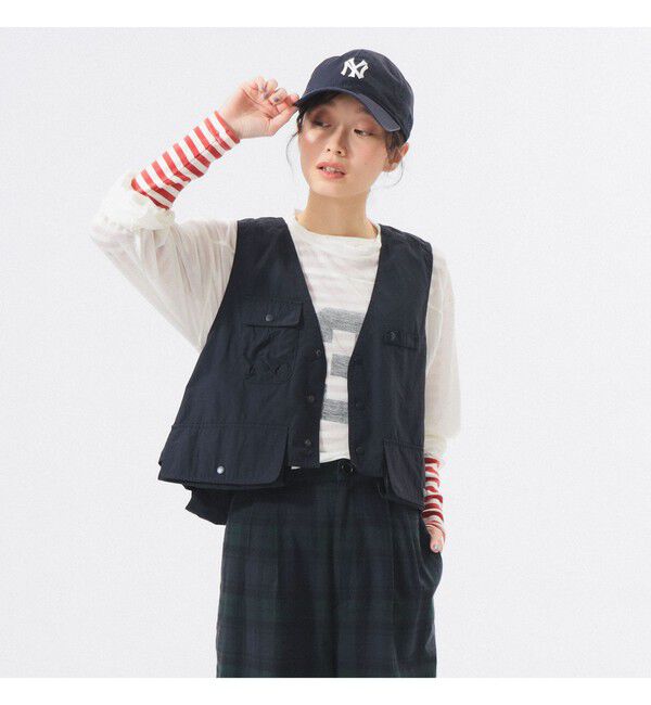 BEAMSBOY「ナイロン フィッシング ベスト」|ベスト・ジレ|
