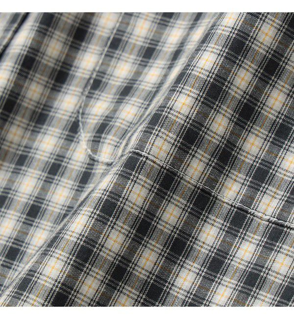 BEAMSBOY「ボーイ チェック ビッグ ボタンダウン シャツ」|シャツ・ブラウス|