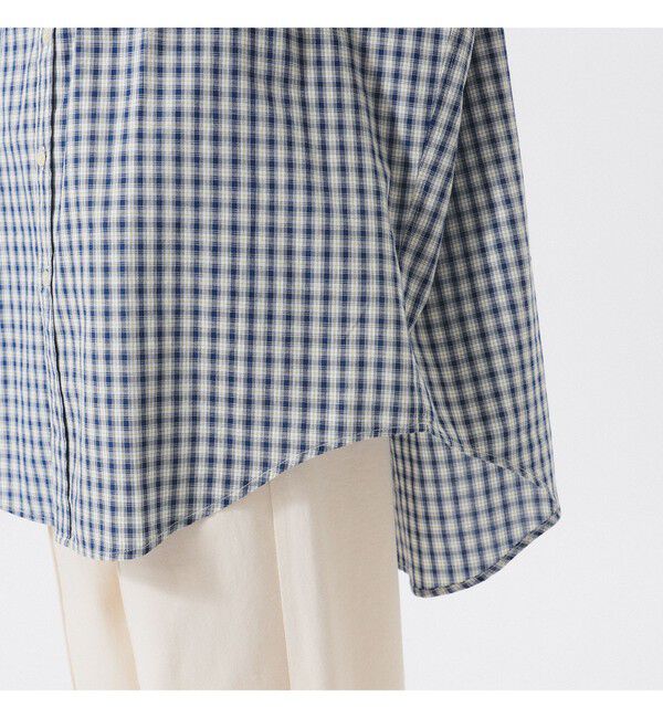 BEAMSBOY「ボーイ チェック ビッグ ボタンダウン シャツ」|シャツ・ブラウス|