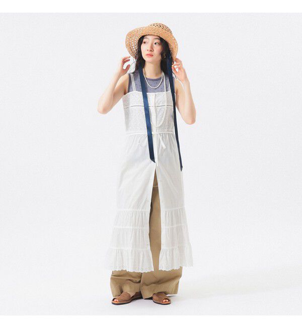 BEAMSBOY「カットワーク キャミワンピース」|ワンピース|