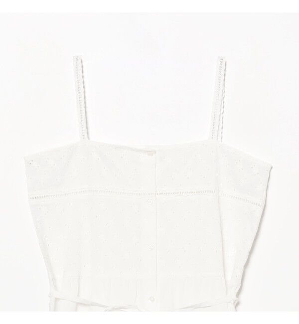 BEAMSBOY「カットワーク キャミワンピース」|ワンピース|