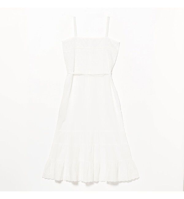 BEAMSBOY「カットワーク キャミワンピース」|ワンピース|