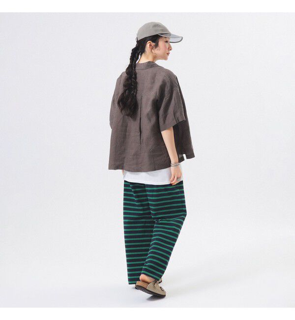 BEAMSBOY「リネン ソリッド ショートスリーブ」|シャツ・ブラウス|