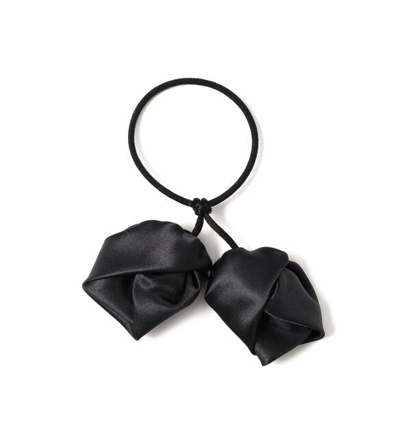 Ray BEAMS 「フラワー ヘアゴム」|ヘアゴム・シュシュ|BLACK