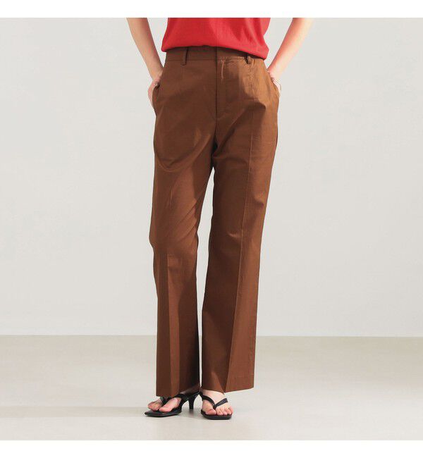 Demi-Luxe BEAMS 「AK+1 / コットン ストレッチ パンツ」|チノ|