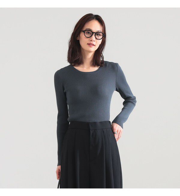 Demi-Luxe BEAMS 「14ゲージ ベーシック リブニット」|ニット・セーター|