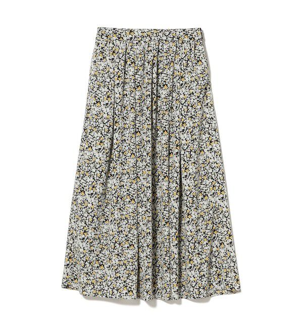 Demi-Luxe BEAMS 「プチフラワー プリント スカート」|スカート|