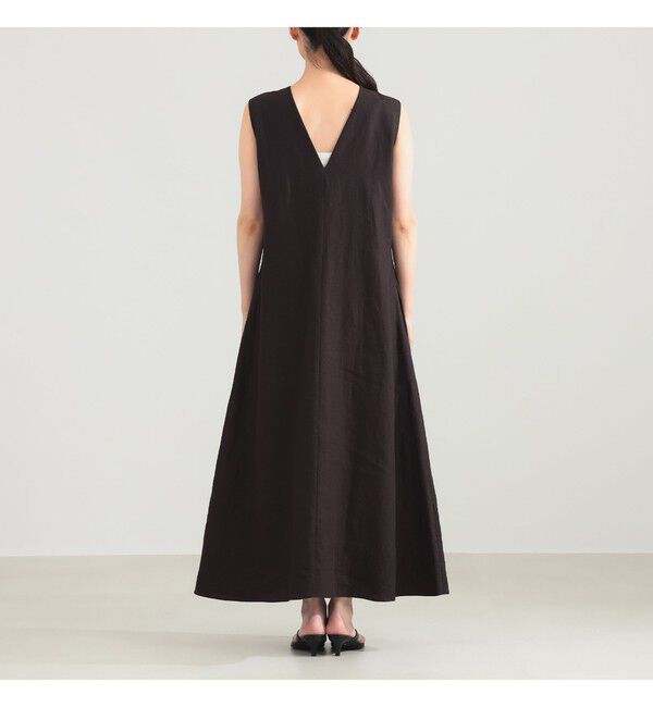 Demi-Luxe BEAMS 「シンプル リネン 2WAY ドレス .M」|ワンピース|
