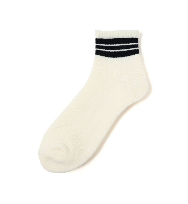 BEAMS PLUS「BEAMS PLUS / School Boy Socks 1/4」|ソックス|OFF*NAVY