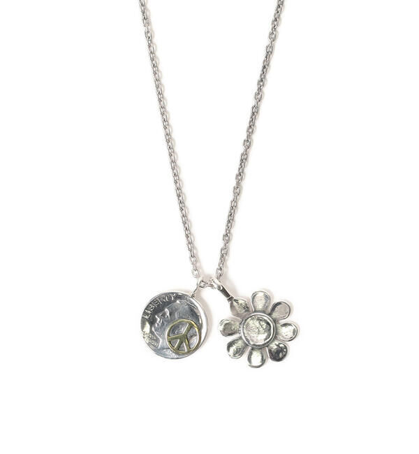 BEAMS「NORTH WORKS / Flower Coin Necklace」|ネックレス|-