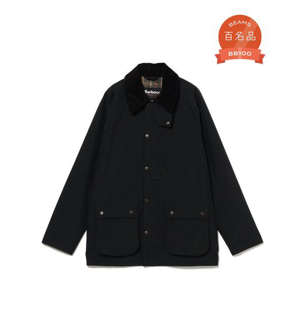 BEAMS PLUS「【別注】Barbour / BEDALE New Barbour Tech Classic Fit」|ブルゾン・スタジャン|BLACK