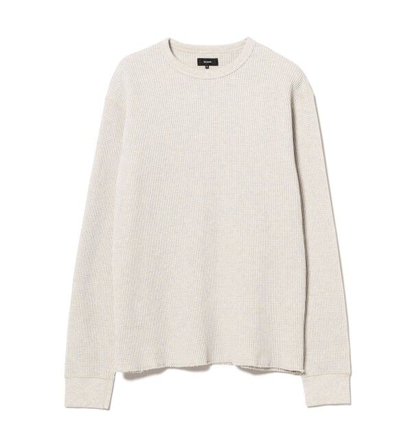 BEAMS「サーマル クルーネック」|Tシャツ・カットソー|