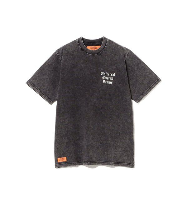BEAMS「【別注】UNIVERSAL OVERALL / ピグメントダイ Tシャツ」|Tシャツ・カットソー|