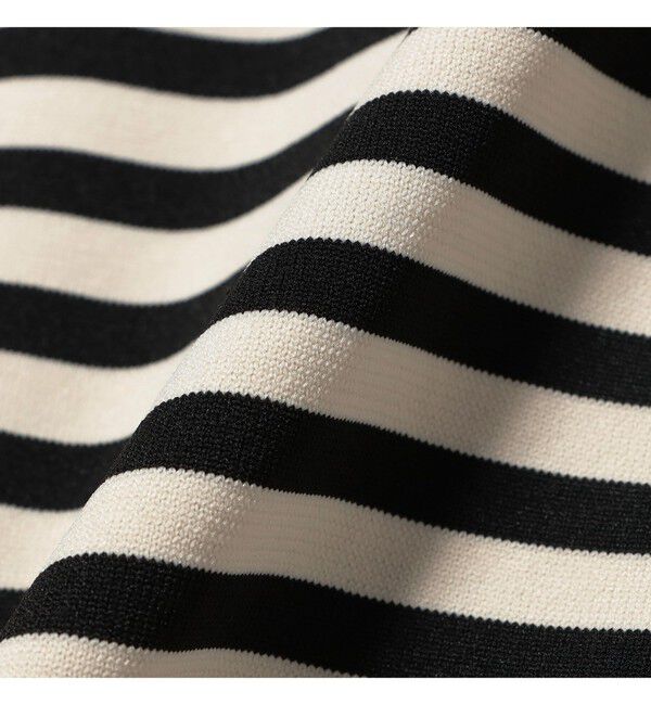 BEAMS「ショート ニット Tシャツ 【ワイドショートフィット】」|ニット・セーター|