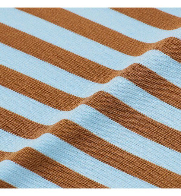 BEAMS「ショート ニット Tシャツ 【ワイドショートフィット】」|ニット・セーター|