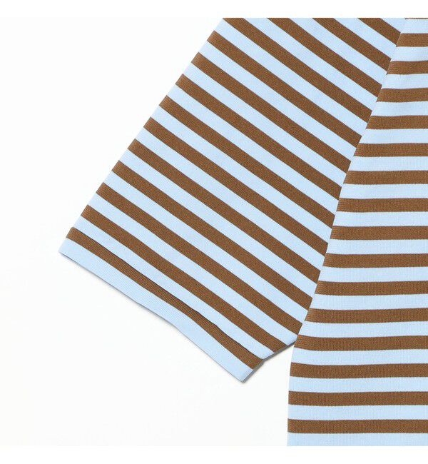 BEAMS「ショート ニット Tシャツ 【ワイドショートフィット】」|ニット・セーター|