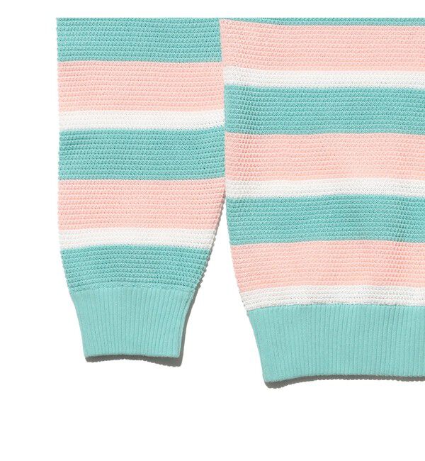 BEAMS PLUS「Crew Light Multi Stripe」|ニット・セーター|