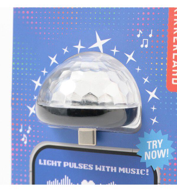 BEAMS「KIKKERLAND / TYPE-C Phone Disco Light」|モバイルケース|