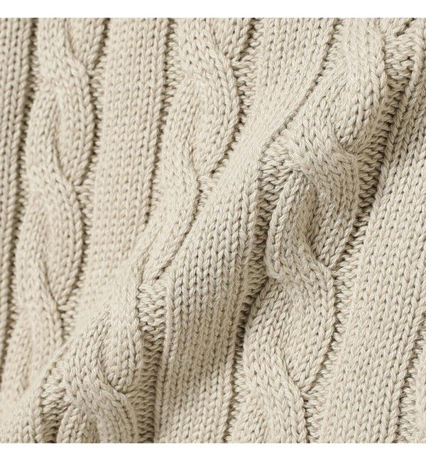 BEAMS PLUS「Crew Cable」|ニット・セーター|