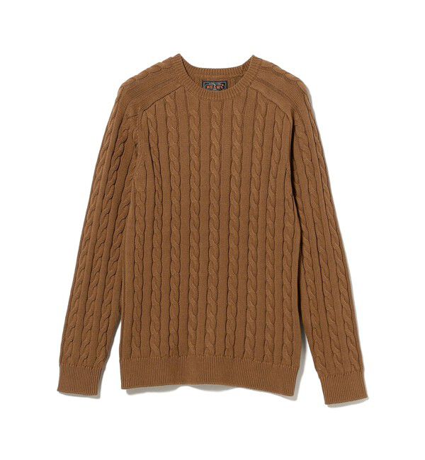 BEAMS PLUS「Crew Cable」|ニット・セーター|