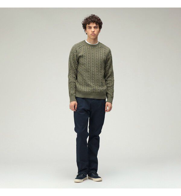 BEAMS PLUS「Crew Cable」|ニット・セーター|