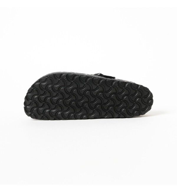 BEAMS「【別注】BIRKENSTOCK / BOSTON &ldquo;BONE PATTERN&rdquo; Smooth BLACK」|サンダル|