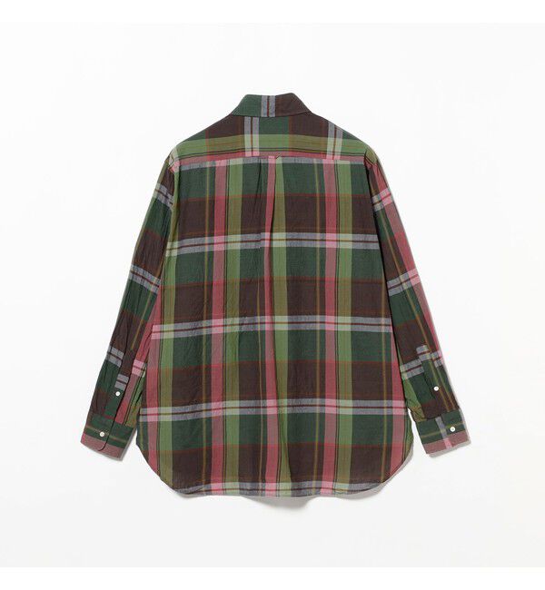 BEAMS PLUS「B.D. Classic-fit Madras」|シャツ・ブラウス|