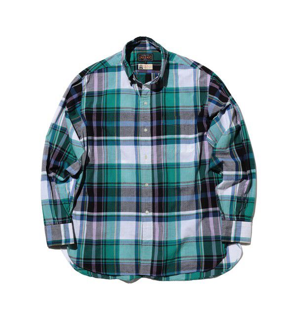 BEAMS PLUS「B.D. Classic-fit Madras」|シャツ・ブラウス|