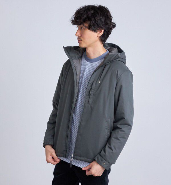 SHIPS any「SHIPS any:  ユーティリティー ZIPポケット 中綿マウンテンパーカー 24FW◇」|ブルゾン・スタジャン|