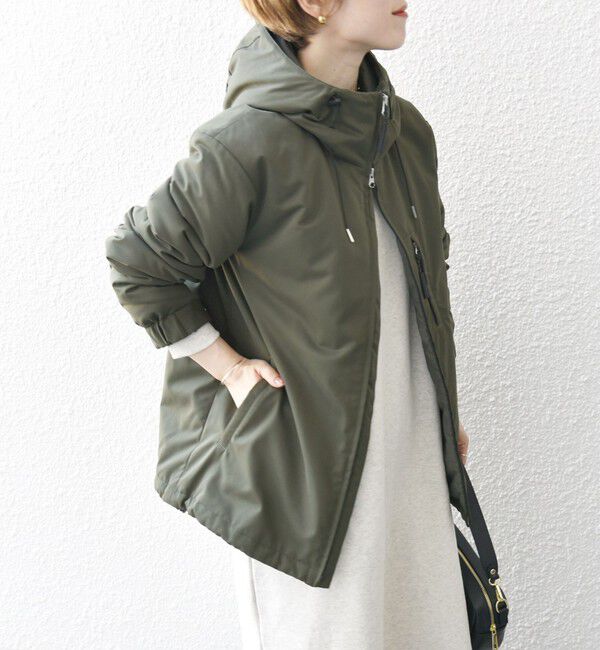 SHIPS any「SHIPS any:  ユーティリティー ZIPポケット 中綿マウンテンパーカー 24FW◇」|ブルゾン・スタジャン|